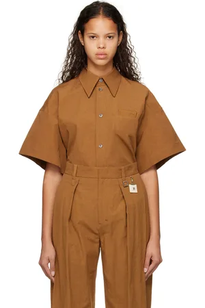 WOOYOUNGMI Tan Patch Shirt