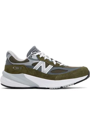 New Balance Green Made in USA 990v6 Sneakers