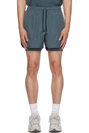 Sporty & Rich SSENSE Exclusive Blue Shorts