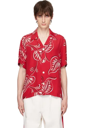 BODE Red Creeping Begonia Shirt