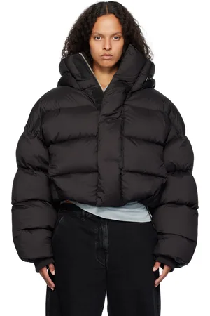 Entire Studios Black MML Hooded Down Puffer Jacket