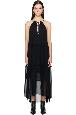 Isabel Marant Alita Chiffon Maxi Dress