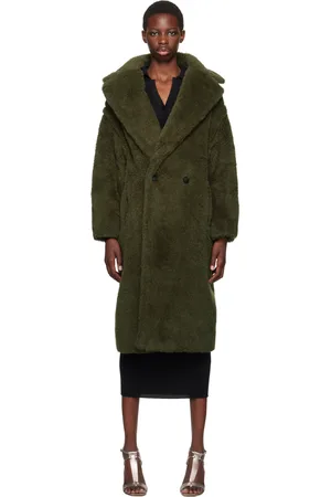 Max Mara Green Tedgirl Coat