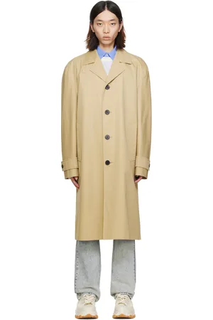 WOOYOUNGMI Beige Single Trench Coat