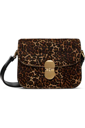 A.P.C. Black & Brown Grace Small Bag