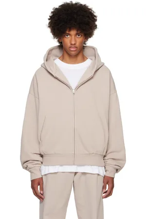 Entire Studios Beige Thermal Hoodie