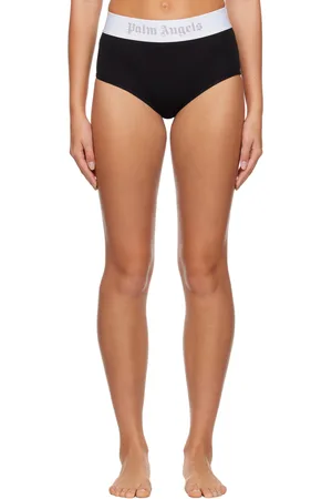 Palm Angels Black Elasticized Briefs