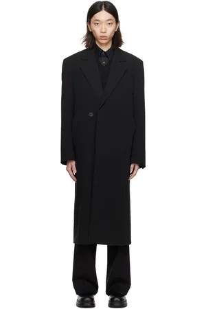 WOOYOUNGMI Black Single Long Coat