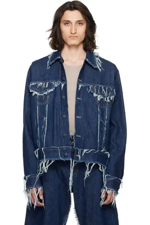 Bianca Saunders Blue Lexxus 23 Denim Jacket