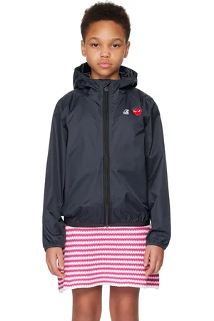 Comme des Garçons Kids Navy K-Way Edition Jacket