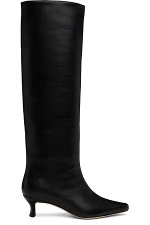By Far Black Kitten Stevie 42 Tall Boots