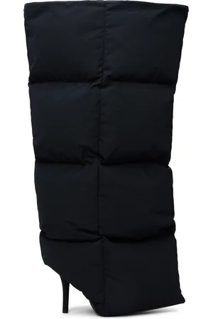 Balenciaga Black New Wader 110mm Tall Boots