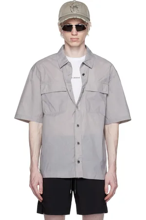 HAN Kjøbenhavn Gray Plaque Shirt