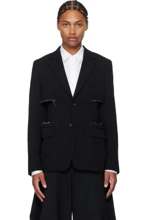 Comme des Garçons Wool Gabardine Blazer
