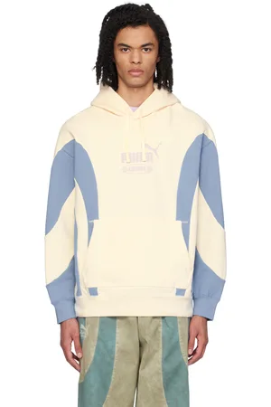 KIDSUPER STUDIOS Off-White & Blue Puma Edition Hoodie