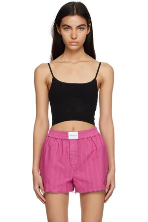 Alexander Wang Black Cropped Camisole