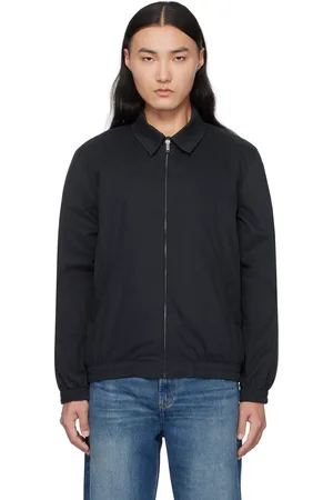 A.P.C. Navy Gilbert Bomber Jacket