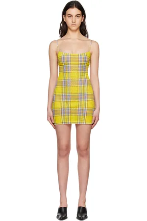 Miaou Yellow Anya Minidress