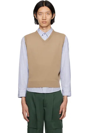 MARYAM NASSIR ZADEH Brown Apollo Vest