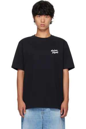 Maison Kitsuné Black Handwriting T-Shirt