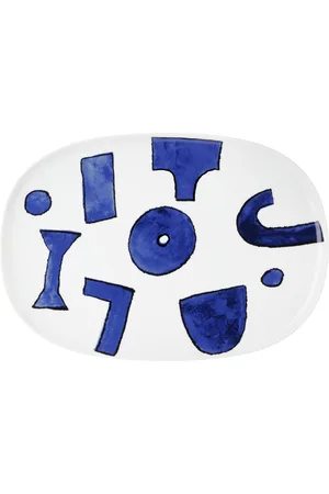 Alessi White Itsumo Oval Serving Plate