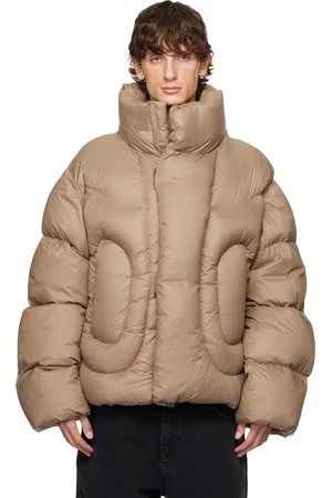 Axel Arigato Brown Puff Puff Down Jacket