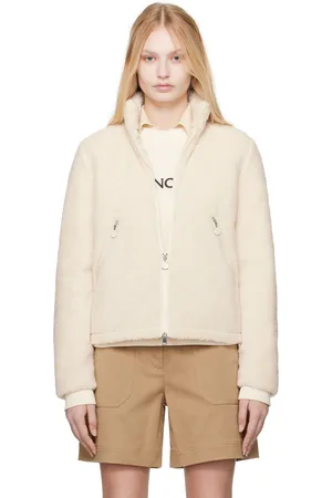 Moncler Off-White Teddy Down Jacket