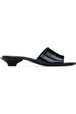 Chloé Black Flower Sandals