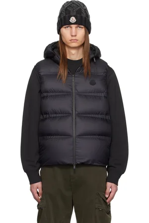 Moncler Black Lausen Down Vest