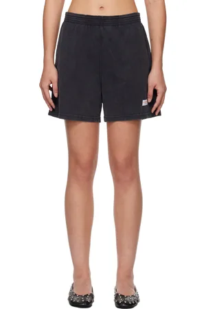 Alexander Wang Black Relaxed-Fit Shorts