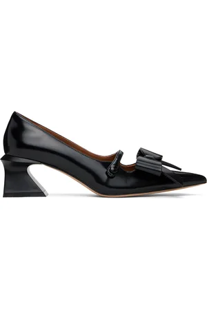 Shushu/Tong Black Bow Heels
