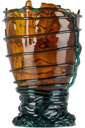 Corsi Brown & Blue Large Pompitu II Extra Colour Vase