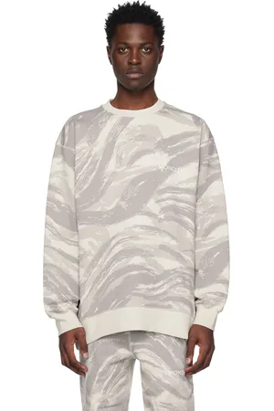 Moncler 4 Moncler HYKE Gray Printed Sweatshirt