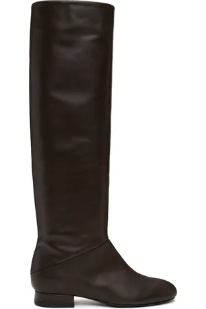 By Far Brown Felix Nappa Leather Boots