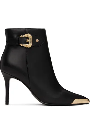 VERSACE Black Scarlett Ankle Boots