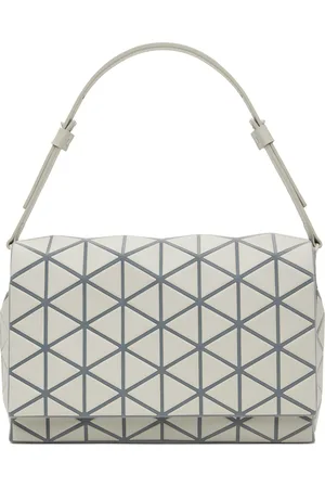 Issey Miyake Off-White Fossette Bag