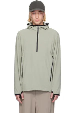 J EONGL I Green Fleece Half Zip-Up Jacket