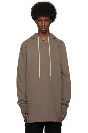Rick Owens Gray Porterville Pullover Hoodie