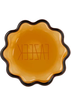 Fazeek Orange Wave Incense Holder Set