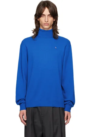 Ader Error Blue TRS Tag 01 Turtleneck