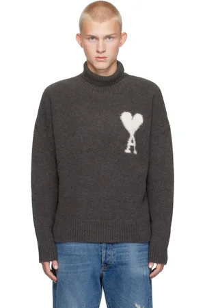 Ami Gray Ami de Coeur Turtleneck