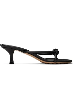 Bottega Veneta Black Blink Mules