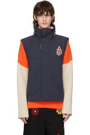 Moncler 1 Moncler JW Anderson Navy Tryfan Down Vest