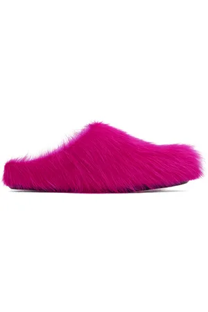Marni Pink Fussbett Sabot Slip-on Loafers