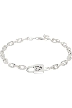 Stolen Girlfriends Club Silver Locked Heart Bracelet