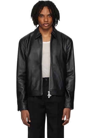 HAN Kjøbenhavn Zip Leather Jacket