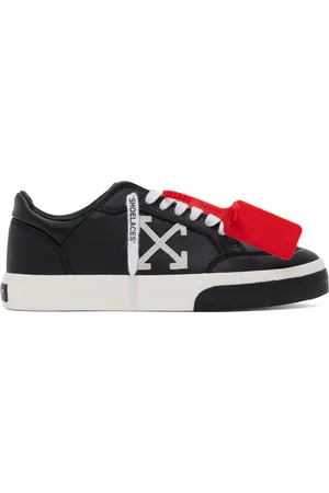 OFF-WHITE Black New Low Vulcanized Sneakers