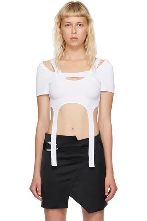 HELIOT EMIL White Hail Harness T-Shirt