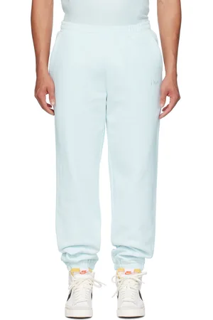 DIME Blue Embroidered Sweatpants