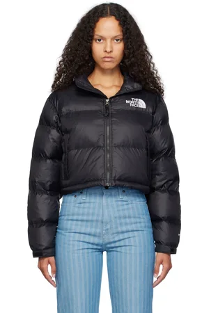 The North Face Black Nuptse Short Down Jacket